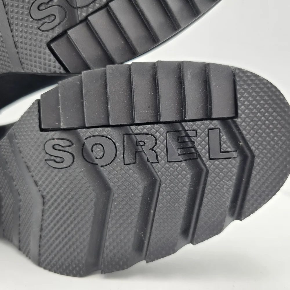 NWT Sorel Cate Chelsea Boots, Waterproof, Black Women's 8 - Picture 13 of 16